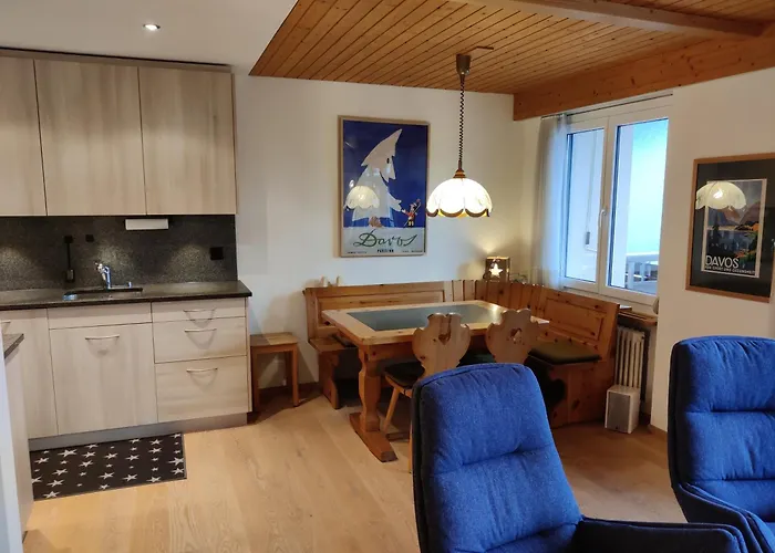 2,5 Zi Dischma 20 Tinzenblick Apartman Davos