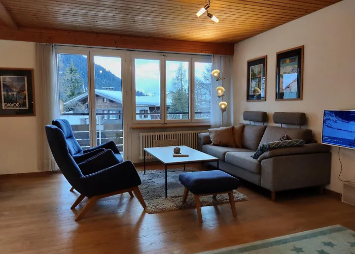 2,5 Zi Dischma 20 Tinzenblick Apartman Davos